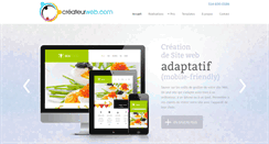 Desktop Screenshot of createurweb.com